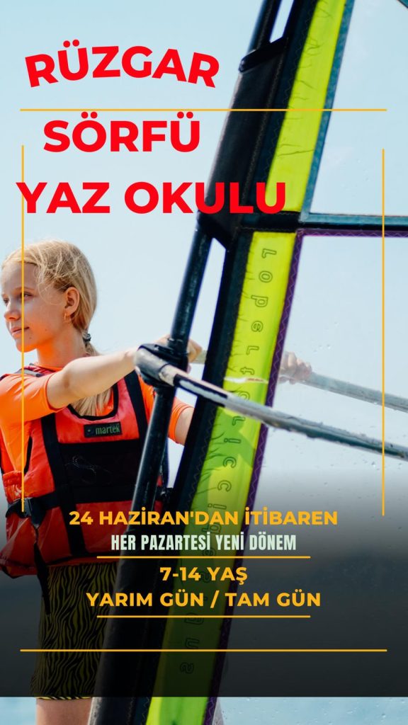 2024 Yılı Rüzgar Sörfü Kampı İstanbul Windsurf Center Caddebostan İstanbul'da Başlayacak...