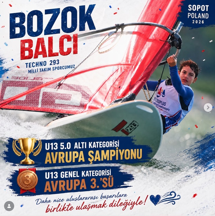 Polonya Sopot'taki Techno 293 Avrupa Şampiyonası'nda kürsüye çıkarak bayrağımızı gururla dalgalandıran milli sporcumuz Bozok Balcı'nın zaferini ve profesyonel sörf eğitimi detaylarını inceleyin.